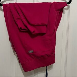 Figs Jogger XXL Tall. Shocking pink. EUC